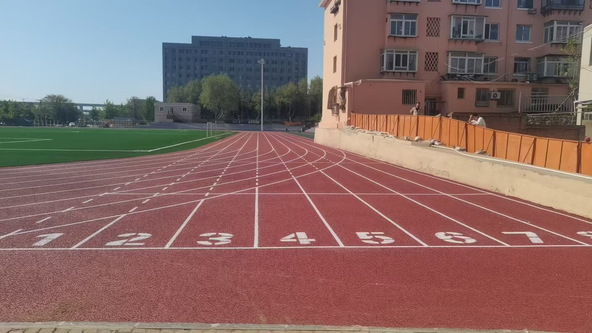 郴州市透气型塑胶跑道健身步道 - 厂家